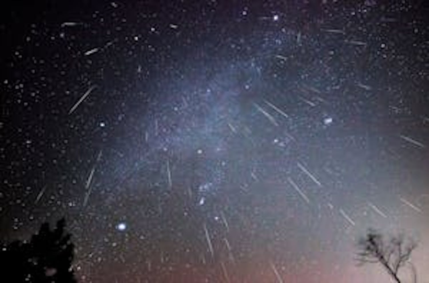 Bilde av meteorsverm Bilde av meteorsverm